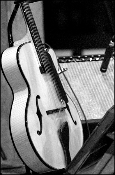 Marc Cox Archtop Guitar at the Concert